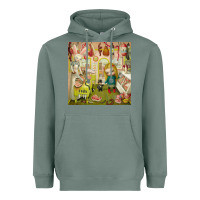 Sage Mark Ryden - The Magic Sircus Heavyweight Hoodie - linhVisuals