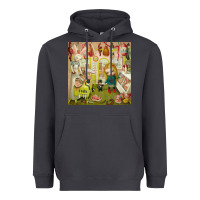 Smoke Mark Ryden - The Magic Sircus Heavyweight Hoodie - linhVisuals