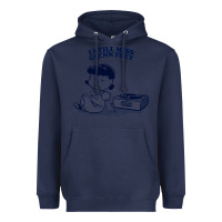 Navy i still miss glenn frey, vinyl collector fan design Heavyweight Hoodie - linhVisuals