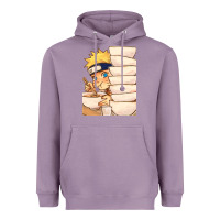Lavender Nar Manga Ruto Ramen Heavyweight Hoodie - linhVisuals