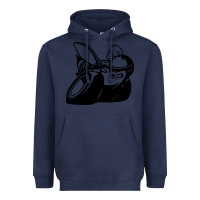 Navy Scat pack Heavyweight Hoodie - linhVisuals