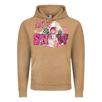 Vintage Camel Let It Snow Pink Christmas Vintage Hoodie - FaDigitalArtStudio