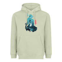 Matcha Nier Automata Heavyweight Hoodie - linhVisuals