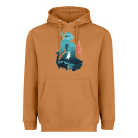 Meerkat Nier Automata Heavyweight Hoodie - linhVisuals