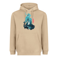 Mushroom Nier Automata Heavyweight Hoodie - linhVisuals