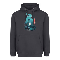 Smoke Nier Automata Heavyweight Hoodie - linhVisuals