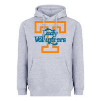 Heather Grey tennessee lady volunteers Heavyweight Hoodie - linhVisuals