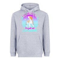 Heather Grey beagle t  shirt i hear you i'm just not listening beagle lover t  shir Heavyweight Hoodie - linhVisuals