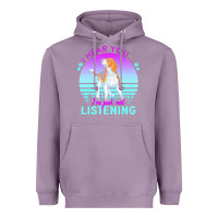 Lavender beagle t  shirt i hear you i'm just not listening beagle lover t  shir Heavyweight Hoodie - linhVisuals