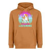 Meerkat beagle t  shirt i hear you i'm just not listening beagle lover t  shir Heavyweight Hoodie - linhVisuals