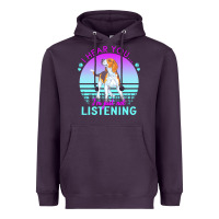 Plum beagle t  shirt i hear you i'm just not listening beagle lover t  shir Heavyweight Hoodie - linhVisuals