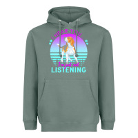 Sage beagle t  shirt i hear you i'm just not listening beagle lover t  shir Heavyweight Hoodie - linhVisuals