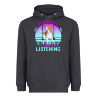 Smoke beagle t  shirt i hear you i'm just not listening beagle lover t  shir Heavyweight Hoodie - linhVisuals