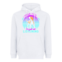 White beagle t  shirt i hear you i'm just not listening beagle lover t  shir Heavyweight Hoodie - linhVisuals