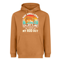 Meerkat she swallows every time i bring my rod t  shirt she swallows every tim Heavyweight Hoodie - linhVisuals