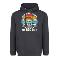 Smoke she swallows every time i bring my rod t  shirt she swallows every tim Heavyweight Hoodie - linhVisuals