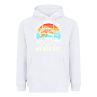 White she swallows every time i bring my rod t  shirt she swallows every tim Heavyweight Hoodie - linhVisuals