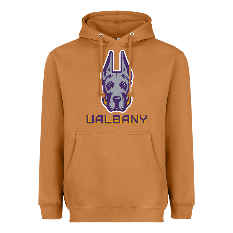Ualbany Great Danes Heavyweight Hoodie by linhVisuals | Teevron