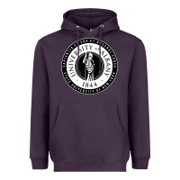 Plum University Albany Suny Heavyweight Hoodie - linhVisuals
