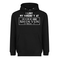 Black i lost my virginity at shen yun 2022   t shirt Heavyweight Hoodie - linhVisuals