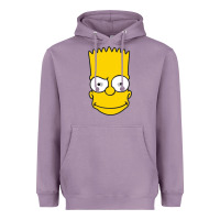 Lavender kartun bart simpson mask Heavyweight Hoodie - linhVisuals