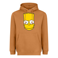 Meerkat kartun bart simpson mask Heavyweight Hoodie - linhVisuals