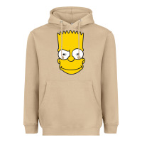 Mushroom kartun bart simpson mask Heavyweight Hoodie - linhVisuals