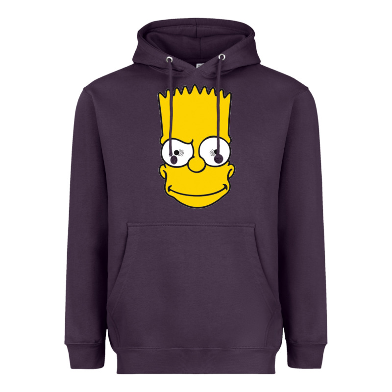 Kartun Bart Simpson Mask Heavyweight Hoodie by linhVisuals | Teevron