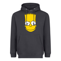 Smoke kartun bart simpson mask Heavyweight Hoodie - linhVisuals