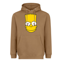 Toasted Coconut kartun bart simpson mask Heavyweight Hoodie - linhVisuals