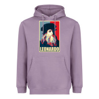 Lavender leonardo Heavyweight Hoodie - linhVisuals