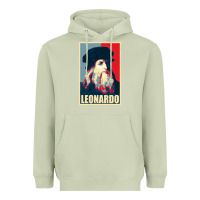 Matcha leonardo Heavyweight Hoodie - linhVisuals