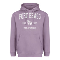 Lavender fort bragg california ca vintage boat anchor flag design tee Heavyweight Hoodie - linhVisuals