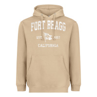 Mushroom fort bragg california ca vintage boat anchor flag design tee Heavyweight Hoodie - linhVisuals
