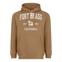 Toasted Coconut fort bragg california ca vintage boat anchor flag design tee Heavyweight Hoodie - linhVisuals