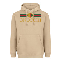 Mushroom Gnocchi Classic Fashion Parody Pasta Noodles Italian Heavyweight Hoodie - linhVisuals