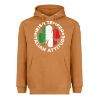 Meerkat irish temper italian attitude t shirt st patrick's day t shirt Heavyweight Hoodie - linhVisuals