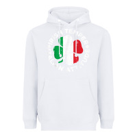 White irish temper italian attitude t shirt st patrick's day t shirt Heavyweight Hoodie - linhVisuals