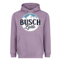 Lavender BUSCH LATTE COOL Heavyweight Hoodie - linhVisuals