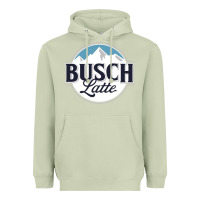 Matcha BUSCH LATTE COOL Heavyweight Hoodie - linhVisuals