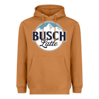 Meerkat BUSCH LATTE COOL Heavyweight Hoodie - linhVisuals
