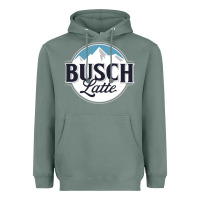 Sage BUSCH LATTE COOL Heavyweight Hoodie - linhVisuals