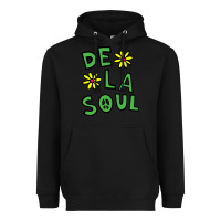 Black original de la soul music Heavyweight Hoodie - linhVisuals