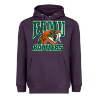 Plum FAMU RATTLERS Heavyweight Hoodie - linhVisuals