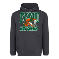 Smoke FAMU RATTLERS Heavyweight Hoodie - linhVisuals