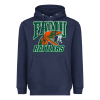 Navy FAMU RATTLERS Heavyweight Hoodie - linhVisuals