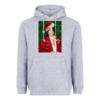 Heather Grey merry christmas heal the world michael jackson Heavyweight Hoodie - linhVisuals