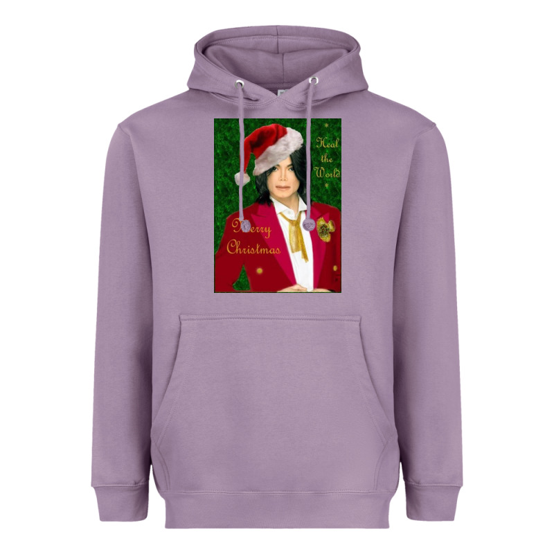 Merry Christmas Heal The World Michael Jackson Heavyweight Hoodie by linhVisuals | Teevron