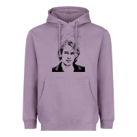 Lavender jeff buckley 90s style fan art Heavyweight Hoodie - linhVisuals