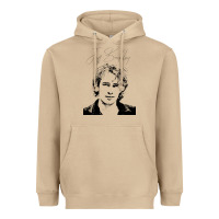 Mushroom jeff buckley 90s style fan art Heavyweight Hoodie - linhVisuals